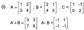 Plus Two Maths Chapter Wise Questions and Answers Chapter 3 Matrices 6M Q2